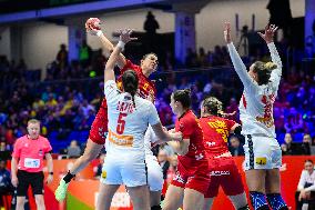 Montenegro V Serbia - Women's EHF EURO 2024