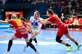 Montenegro V Serbia - Women's EHF EURO 2024