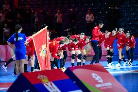 Montenegro V Serbia - Women's EHF EURO 2024