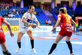 Montenegro V Serbia - Women's EHF EURO 2024