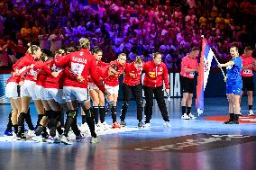 Montenegro V Serbia - Women's EHF EURO 2024