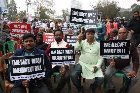 WAQF Amendment Bill 2024 TMC Party Protest In Kolkata