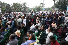 WAQF Amendment Bill 2024 TMC Party Protest In Kolkata