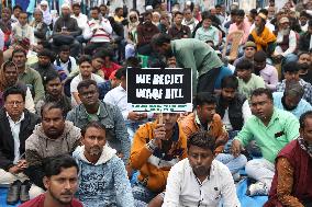 WAQF Amendment Bill 2024 TMC Party Protest In Kolkata