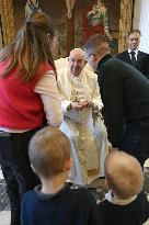 Pope Francis Receives French Parliamentarians - Vatican