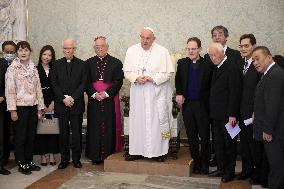 Pope Francis in Private Audience - Vatican