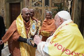 Pope Francis in Private Audience - Vatican