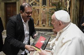 Pope Francis in Private Audience - Vatican