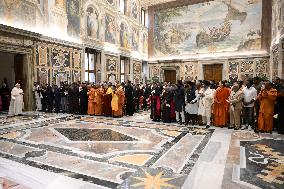 Pope Francis in Private Audience - Vatican