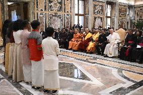 Pope Francis in Private Audience - Vatican