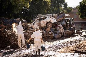 One Month After DANA Storm In Valencia - Spain