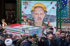 Funeral For IRGC Commander, Kioumars Pourhashemi