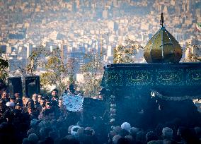 Funeral For IRGC Commander, Kioumars Pourhashemi