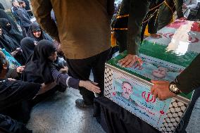 Funeral For IRGC Commander, Kioumars Pourhashemi