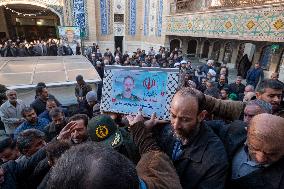 Funeral For IRGC Commander, Kioumars Pourhashemi