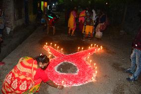 Awareness Campaign On The Eve Of World AIDS Day