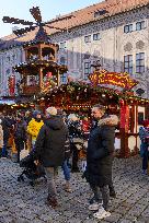 Christmas Village In The Munich Residence Palace