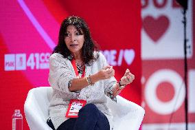 Anne Hidalgo Attends The 41st PSOE Congress - Seville