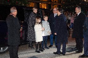 NO TABLOIDS - Christmas lights inauguration - Monaco