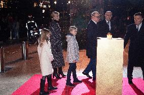 NO TABLOIDS - Christmas lights inauguration - Monaco