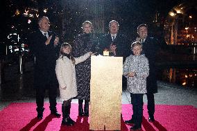 NO TABLOIDS - Christmas lights inauguration - Monaco