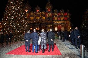 NO TABLOIDS - Christmas lights inauguration - Monaco