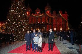 NO TABLOIDS - Christmas lights inauguration - Monaco