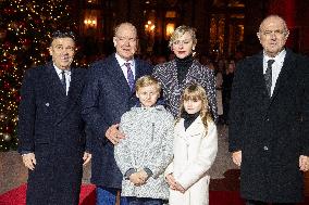 NO TABLOIDS - Christmas lights inauguration - Monaco