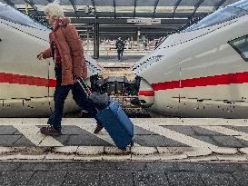 ICE At Frankfurt Am Main Central Station