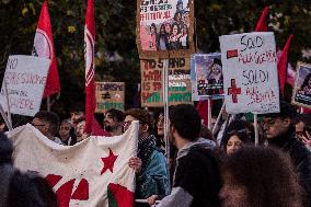 National Pro-Palestinian Demonstration In Rome