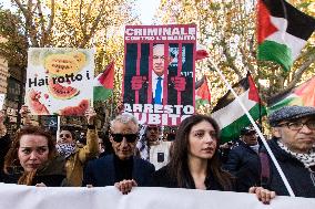 National Pro-Palestinian Demonstration In Rome