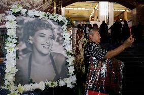 Posthumous Tribute To The First Mexican Actress Silvia Pinal