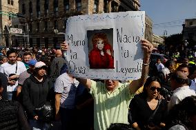 Posthumous Tribute To The First Mexican Actress Silvia Pinal