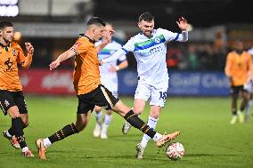 Cambridge United v Wigan Athletic  - FA Cup Second Round