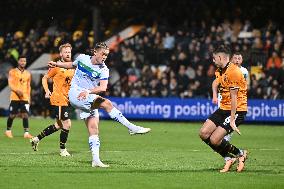 Cambridge United v Wigan Athletic  - FA Cup Second Round