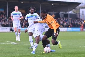 Cambridge United v Wigan Athletic  - FA Cup Second Round