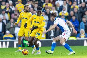 Blackburn Rovers FC v Leeds United FC - Sky Bet Championship