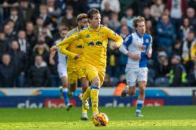 Blackburn Rovers FC v Leeds United FC - Sky Bet Championship