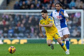 Blackburn Rovers FC v Leeds United FC - Sky Bet Championship