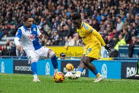 Blackburn Rovers FC v Leeds United FC - Sky Bet Championship