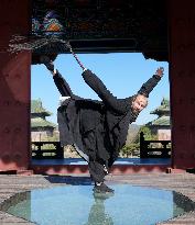 Tai Chi At A Martial Arts School - China