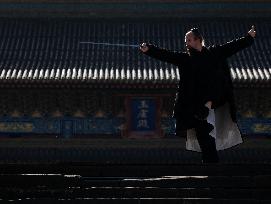 Tai Chi At A Martial Arts School - China