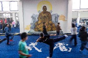 Tai Chi At A Martial Arts School - China