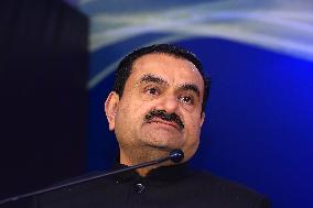 Indian Billionaire Gautam Adani In Jaipur