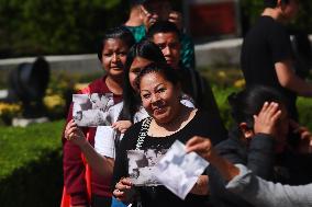 People Attend Postimos Tribute To Silvia Pinal Who Died At 93 Years Old