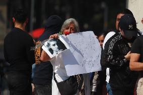 People Attend Postimos Tribute To Silvia Pinal Who Died At 93 Years Old