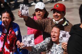 People Attend Postimos Tribute To Silvia Pinal Who Died At 93 Years Old