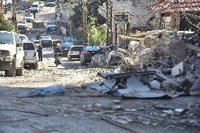 Lebanese Return To Nabatieh After Ceasefire