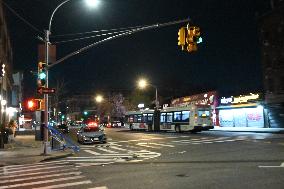 Pedestrian Killed By Driver At Bruckner Boulevard And Castle Hill Avenue In Unionport Section Of Bronx New York