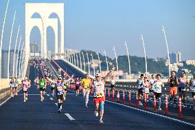 Marathons in Macao and Shanghai - China